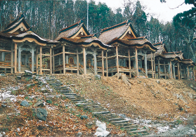 Akagami Shrine Goshado (important cultural property) 