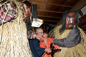 Namahage Event in Shinzan area, Oga City 12