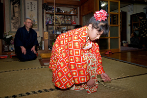 男鹿市北浦真山地区のナマハゲ行事