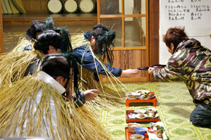 Namahage Event in Shinzan area, Oga City 3